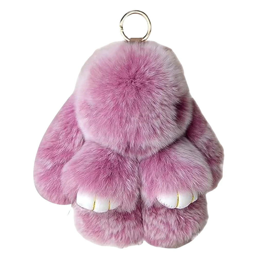 Bunny Lulu Keychain Pompom